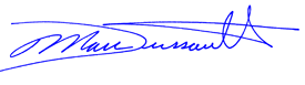 Dr Marc Dussault's Signature